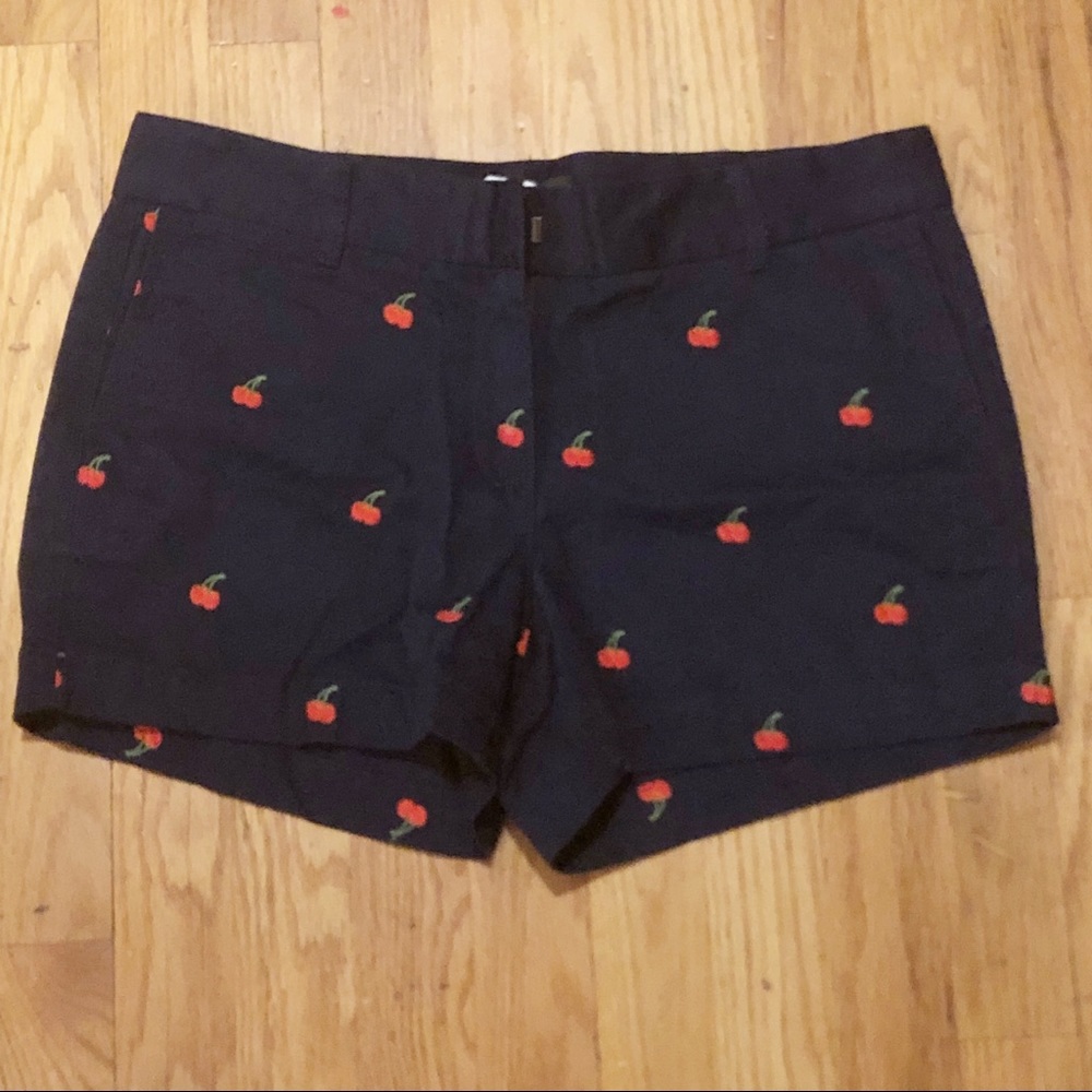 J.crew Chino Shorts Navy Blue size 6